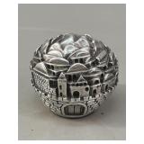 Israeli Sterling Silver Walled City Jerusalem