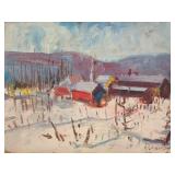 G.R. Patterson 'Piedmont', Oil Landscape 1961