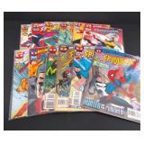 Vtg Complete Set (12) of 'The Adventures of Spider