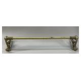 French Brass Wall-Mounted Towel Rail