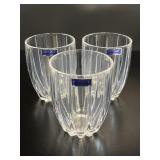 Set of 3 Marquis by Waterford Crystal Tumblers