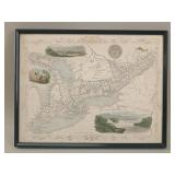 J. Tallis 'West Canada' Antique Map, c. 1851
