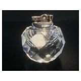 VTG Cut Crystal Table Lighter Diamond Pattern