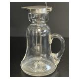 Sterling Silver Mounted Glass Jug Hukin & Heath