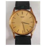 Seiko Men's Quartz Gold-Tone Watch 8620-0019