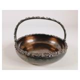 Antique Derby Silver Quadruple Plate Basket