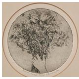 Rita Briansky 'Bonne Annï¿½e' Etching 35/75
