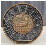 Contemporary Mixed-Media Decorative Platter