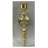 Traditional Polished Brass Wall Sconce