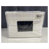 Textilier Swiss Dot King Sheet Set - Ivory