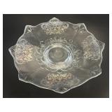Fostoria 'June' Pattern 10-Inch Scalloped Bowl