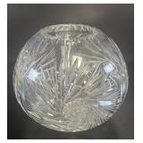 American Brilliant Period Cut Crystal Rose Bowl