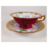 Occupied Japan Fleur De Lis Teacup & Saucer