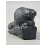 Wolf Original Cast Composite Beaver Figurine