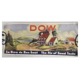 1950s Dow Beer Tavern Advertising Sign