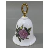 English Bone China Floral Bell ï¿½ Limited Edition