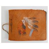 Leather Souvenir Greeting Card Album, Montreal