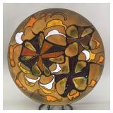 Pierrette Leclaire Enamel on Copper Charger