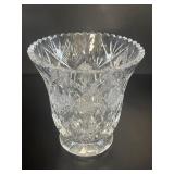 American Brilliant Period Cut Crystal Vase