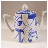 Jingdezhen Blue & White Porcelain Teapot