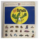 Vtg 1975 Oh! Canada Board Game