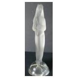Bohemian Crystal Virgin Mary Sculpture