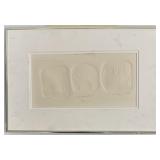 Mathias Muleme 'Celebration' Embossed Intaglio
