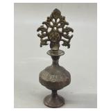 Mid-20th Century Middle Eastern Brass Kohl Bottle