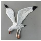 Vintage Cast Iron Flying Seagull Wall Decor