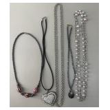 Vintage Costume Necklace Assortment Lot of 5