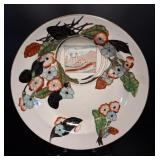 Victorian 'Hughenden' Relief-Molded Plate