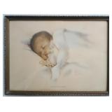 Bessie Pease Gutmann A Little Bit of Heaven Print