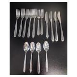 Large Lot of Lufthansa Airlines Flatware Cutlery