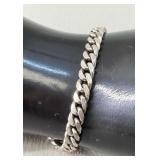 Sterling Silver Curb Link Bracelet