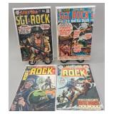 4 DC Comics Our Army at War Sgt. Rock
