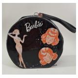 1960's Mattel Barbie Round Vinyl Hatbox Case