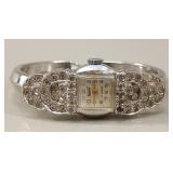 Thury Swiss Rhinestone Ladies Bangle Watch