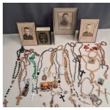 Vintage Catholic Devotional & Rosary Lot