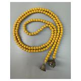 MCM Wooden Prayer Beads with Brass Bells