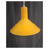 MCM Yellow Pendant Light