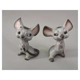 Japan Anthropomorphic Mouse Salt & Pepper Shakers