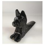 Cast Iron Scottish Terrier Door Stop Wedge