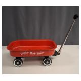 Little Red Racer Miniature Pressed Steel Toy Wagon