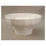 White Ironstone Jelly Mould Centerpiece Bowl