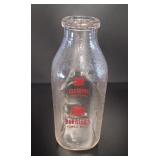 Old Milk Bottle, Burbeck's Lowell Mass. U.S.A.