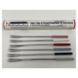 Vintage Danesco Nordicka Fondue Fork Set of 6