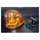 Signal Amber Teardrop Rotating Beacon Light vtg