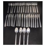 Large Lot of American Airlines Flatware Cutlery