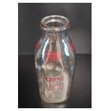 Old Milk Bottle, Lowell Dairy Mass. U.S.A.
