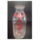 Old Milk Bottle, Diamond Dairy Salem N.H.  U.S.A.
